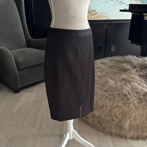 Banana Republic Elegant Black Pencil Skirt
